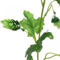 Floristik24 Guirlanda de lúpulo, decoração de jardim, planta artificial, verão 185cm verde
