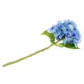 Floristik24 Flor artificial azul hortênsia 36cm