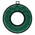 Floristik24 OASIS® IDEAL anel universal floral espuma grinalda verde H4cm Ø18,5cm 5pcs