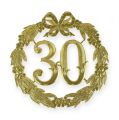 Floristik24 Aniversário número 30 em ouro