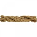 Floristik24 Corda deco corda de juta marítima corda de decoração de verão natural Ø3cm 3m