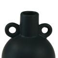 Floristik24 Vaso de cerâmica mini vaso com alça preta de cerâmica Ø8,5cm Alt.12cm