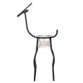 Castiçal em forma de rena com copo para vela pequena, 28 cm | Floristik24.pt