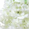 Floristik24 Ramo de flor de cerejeira com 5 ramos brancos artificiais 75cm