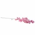 Floristik24 Ramo de flor de cerejeira rosa artificial 104cm
