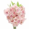 Floristik24 Ramo de flor de cerejeira rosa 44cm 3pcs