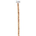 Cordão decorativo brilhante em rolo para artesanato e decoração, 3 mm de espessura, 20 m de comprimento. | Floristik24.pt