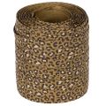 Fita encaracolada, estampa de leopardo, fita para embrulho criativo de presentes, 10 mm, 100 m | Floristik24.pt