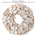 Guirlanda com Flor de Lótus, Decoração Natural, Flores Secas, 35cm | Floristik24.pt