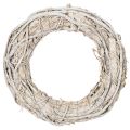 Floristik24 Guirlanda de galhos para porta, decoração grande de 40 cm