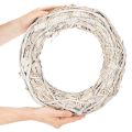 Guirlanda de galhos para porta, decoração grande de 40 cm | Floristik24.pt