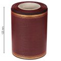 Fita guirlanda Bordeaux Moiré Fita decorativa 125mm | Floristik24.pt