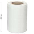 Fita decorativa branca para coroa de flores, 125 mm, 25 m, para cerimônias fúnebres e decoração de túmulos. | Floristik24.pt