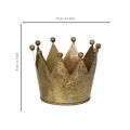 Coroa decorativa para decoração de mesa e Natal, 11 cm | Floristik24.pt
