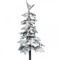Floristik24 Decoração artificial de árvore de natal nevada 120cm
