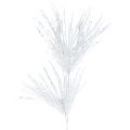 Floristik24 Ramo de pinho artificial ramo decorativo brilho branco C80cm