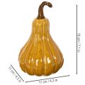 Abóbora decorativa para decoração de mesa no Halloween, 18 cm | Floristik24.pt