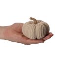 Abóboras decorativas de tricô, decoração de outono, 10 cm, 6 peças | Floristik24.pt