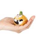 Abóbora decorativa em miniatura, 6 cm, 2 peças, para uma decoração divertida de outono. | Floristik24.pt