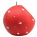Floristik24 Bola de Natal para pendurar Papai Noel e LED vermelho Ø20cm para baterias