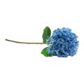 Floristik24 Decoração de flores artificiais hortênsia artificial azul 69cm