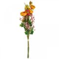Floristik24 Bouquet artificial Rosas artificiais Flores de campo 59cm