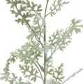 Floristik24 Plantas artificiais folha de prata branco-verde 40 cm 6 unidades