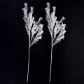 Galho artificial fosco decorativo para decoração de inverno branco 78cm 2 peças | Floristik24.pt