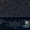 Rede de luz LED 384 branco quente 3m x 3m para uso externo | Floristik24.pt