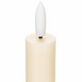 Vela cônica de LED branca com
