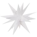 Floristik24 Estrela de Natal LED, branca quente, com temporizador, para uso externo, 60 cm