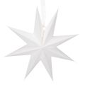Estrela de LED suspensa com temporizador, branco quente, para uso externo, 38 cm | Floristik24.pt