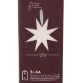 Estrela de LED suspensa com