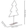 Árvore de Natal LED, alimentada por bateria, decoração de mesa para interiores, 47 cm | Floristik24.pt