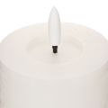 Vela de pilar LED, com efeito de chama tremulante e temporizador, Ø7cm, 12cm | Floristik24.pt