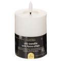 Vela de pilar LED, com efeito