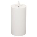 Vela de pilar LED, com efeito de chama tremulante e temporizador, Ø7cm, 16cm | Floristik24.pt