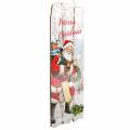 Floristik24 Mural de LED Papai Noel &quot;Feliz Natal&quot; 21 × 60cm para bateria