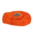 Lampion LED com solar 20cm laranja | Floristik24.pt