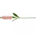 Floristik24 Flor rosa Levkoje artificial como flor de caule real 78 cm