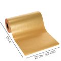 Rolo de papel para punho, dourado/vermelho, 25 cm x 100 m, suprimentos para floricultura | Floristik24.pt