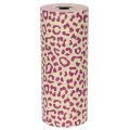 Papel para punho, estampa de leopardo, roxo, 25cm, 100m | Floristik24.pt