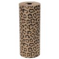 Papel para punho, estampa de leopardo, rolo de 25cm x 100m, ideal para embrulho de presentes. | Floristik24.pt
