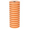 Rolo de papel para punho, listrado laranja, 25 cm x 100 m | Floristik24.pt