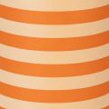 Rolo de papel para punho, listrado laranja, 25 cm x 100 m | Floristik24.pt