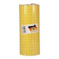 Floristik24 Cuff papel lenço de papel pontos amarelos 25cm 100m