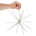 Luminária decorativa Estrela Polar em LED, branco quente, com temporizador, para uso externo, 29 cm | Floristik24.pt