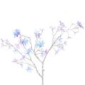 Floristik24 Ramo artificial florido com flores iridescentes, 80 cm