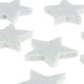 Floristik24 Mini estrela brilhante 2,5 cm branco 48 unidades