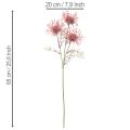 Ramo artificial de protea florida, 65 cm, 3 peças | Floristik24.pt